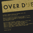 Overdue. Overdue.