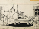 Rube Goldberg drew many of his devices, like this one for a machine that disposes of cigarette ashes, for his series, "The Inventions of Professor Lucifer G. Butts, A.K," published in Colliers magazine between 1929 and 1931. Rube Goldberg drew many of his devices, like this one for a machine that disposes of cigarette ashes, for his series, "The Inventions of Professor Lucifer G. Butts, A.K," published in Colliers magazine between 1929 and 1931.