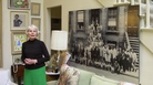 The late documentary filmmaker Jean Bach stands next to an enlarged 1958 photograph of many jazz musicians titled "A Great Day in Harlem." Her documentary about the photo shoot was nominated for an Academy Award in 1995. The late documentary filmmaker Jean Bach stands next to an enlarged 1958 photograph of many jazz musicians titled "A Great Day in Harlem." Her documentary about the photo shoot was nominated for an Academy Award in 1995.