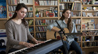 Lily & Madeleine, at a Tiny Desk concert in November 2013. Lily & Madeleine, at a Tiny Desk concert in November 2013.