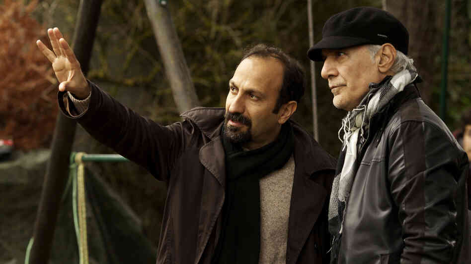 Filmmaker Asghar Farhadi and cinematographer Mahmoud Kalari discuss a shot during the making of The Past — the new drama from the director of the Oscar-winning A Separation. Filmmaker Asghar Farhadi and cinematographer Mahmoud Kalari discuss a shot during the making of The Past — the new drama from the director of the Oscar-winning A Separation.
