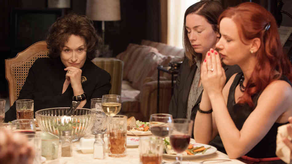 From left, Meryl Streep, Julianne Nicholson and Juliette Lewis star in August: Osage County. From left, Meryl Streep, Julianne Nicholson and Juliette Lewis star in August: Osage County.