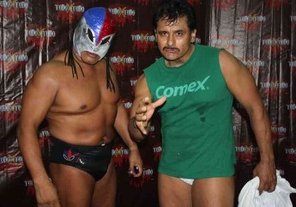 Felix's secret side project: a life of Mexican wrestling. (No, that's not actually Felix. But we wish it were.) Felix's secret side project: a life of Mexican wrestling. (No, that's not actually Felix. But we wish it were.)