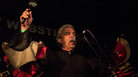Mexican vocalist Salvador Duran's rich baritone was at the front and center of Sergio Mendoza y la Orkesta at New York City's Webster Hall during globalFEST on January 12, 2014. Mexican vocalist Salvador Duran's rich baritone was at the front and center of Sergio Mendoza y la Orkesta at New York City's Webster Hall during globalFEST on January 12, 2014.