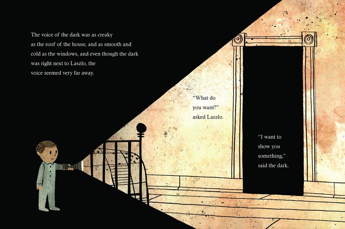 Excerpted from The Dark by Lemony Snicket, illustrated by Jon Klassen. Copyright 2013 by Lemony Snicket and Jon Klassen. Excerpted by permission of Little, Brown Books for Young Readers. Excerpted from The Dark by Lemony Snicket, illustrated by Jon Klassen. Copyright 2013 by Lemony Snicket and Jon Klassen. Excerpted by permission of Little, Brown Books for Young Readers.