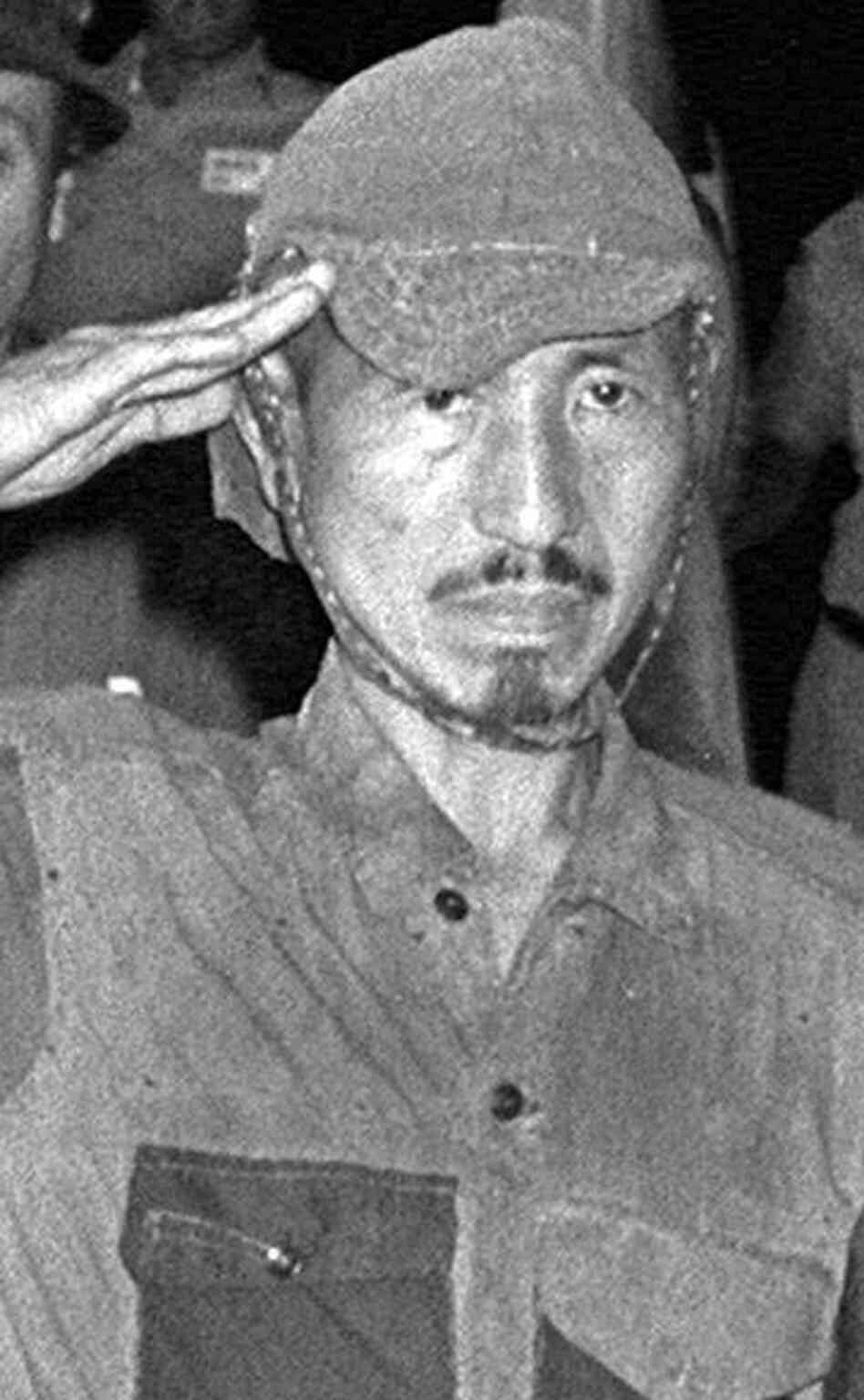 Hiroo Onoda, who wouldn't surrender for nearly three decades and continued to battle with villagers in the Philippines, in March 1974 after he was convinced to give up. Hiroo Onoda, who wouldn't surrender for nearly three decades and continued to battle with villagers in the Philippines, in March 1974 after he was convinced to give up.