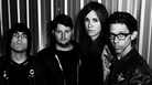 Against Me!'s latest album is Transgender Dysphoria Blues. Left to right: Inge Johansson, James Bowman, Laura Jane Grace, Atom Willard. Against Me!'s latest album is Transgender Dysphoria Blues. Left to right: Inge Johansson, James Bowman, Laura Jane Grace, Atom Willard.