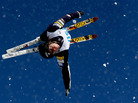 Emily Cook trains in aerials for the Visa Freestyle International in Park City, Utah, last February. Emily Cook trains in aerials for the Visa Freestyle International in Park City, Utah, last February.