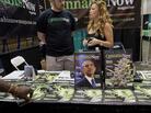 President Obama graces the cover of Cannabis Now magazine at the HempCon medical marijuana show, May 24, 2013, in Los Angeles. President Obama graces the cover of Cannabis Now magazine at the HempCon medical marijuana show, May 24, 2013, in Los Angeles.