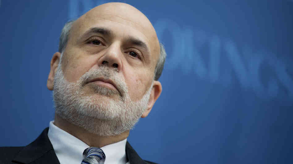Outgoing Federal Reserve Chairman Ben Bernanke spoke about the Federal Reserve's first and next century on Thursday at the Brookings Institution in Washington. Outgoing Federal Reserve Chairman Ben Bernanke spoke about the Federal Reserve's first and next century on Thursday at the Brookings Institution in Washington.