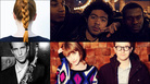 Clockwise from upper left: Holly Herndon, Ratking, Jenn Wasner and Andy Stack of Wye Oak, and John Lurie. Clockwise from upper left: Holly Herndon, Ratking, Jenn Wasner and Andy Stack of Wye Oak, and John Lurie.