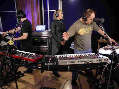 Watch the EDM duo perform "Over It," from its new self-titled album, with Dia Frampton on vocals.