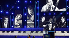 Dave Brubeck received a posthumous tribute at the 2013 Grammy Awards. Dave Brubeck received a posthumous tribute at the 2013 Grammy Awards.