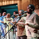 Ladysmith Black Mambazo performs "Homeless." Ladysmith Black Mambazo performs "Homeless."