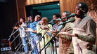 Ladysmith Black Mambazo performs "Homeless." Ladysmith Black Mambazo performs "Homeless."