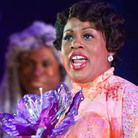 Karen Marie Richardson (right) plays the title role in the Long Beach Opera's staging of Queenie Pie, the jazz opera Duke Ellington left unfinished when he died in 1974. Karen Marie Richardson (right) plays the title role in the Long Beach Opera's staging of Queenie Pie, the jazz opera Duke Ellington left unfinished when he died in 1974.