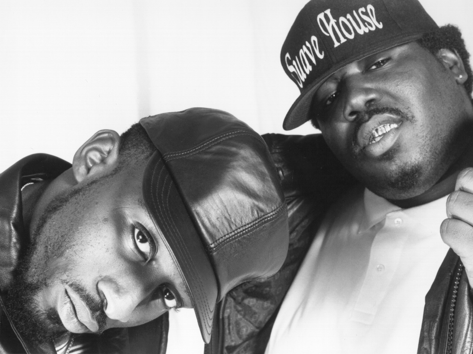 MJG (left) and Eightball in an early, undated photo.