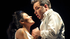 Soprano Ailyn Perez and tenor Stephen Costello met in music school. Now married, the couple sings together around the world — as in Gounod's Romeo and Juliet at Opera Philadelphia in 2001. Soprano Ailyn Perez and tenor Stephen Costello met in music school. Now married, the couple sings together around the world — as in Gounod's Romeo and Juliet at Opera Philadelphia in 2001.