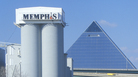 The Pyramid Sports Arena in Memphis in 1998. The Pyramid Sports Arena in Memphis in 1998.