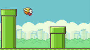 Flappy Bird is a simple mobile game that has been downloaded more than 50 million times.