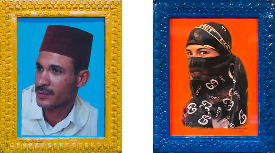 "Fez" (left) and "Malicious Look" "Fez" (left) and "Malicious Look"