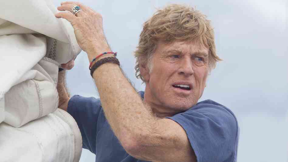 In All Is Lost, Robert Redford plays an unnamed sailor, stranded at sea on a badly damaged yacht. In All Is Lost, Robert Redford plays an unnamed sailor, stranded at sea on a badly damaged yacht.