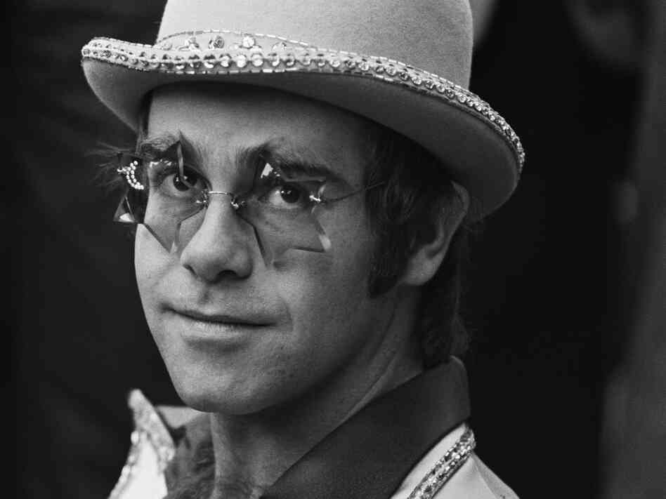 Singer-songwriter Elton John in 1975, a few years after releasing one listener's favorite tune, "Your Song." Singer-songwriter Elton John in 1975, a few years after releasing one listener's favorite tune, "Your Song."