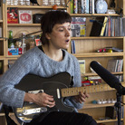 Cate Le Bon performs a Tiny Desk Concert in January 2014. Cate Le Bon performs a Tiny Desk Concert in January 2014.