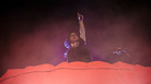 Skrillex on stage at HARD Day Of The Dead on November 2, 2013. Skrillex on stage at HARD Day Of The Dead on November 2, 2013.