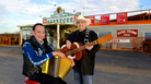 Flaco Jiménez and Max Baca. Flaco Jiménez and Max Baca.