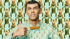 Belgian music sensation Stromae acts as a mannequin in the music video for "Papaoutai." Belgian music sensation Stromae acts as a mannequin in the music video for "Papaoutai."
