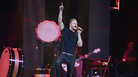 Dan Reynolds of Imagine Dragons performs onstage at the Amnesty International Concert presented by the CBGB Festival at Barclays Center on February 5, 2014 in New York City. Dan Reynolds of Imagine Dragons performs onstage at the Amnesty International Concert presented by the CBGB Festival at Barclays Center on February 5, 2014 in New York City.