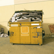 A dumpster