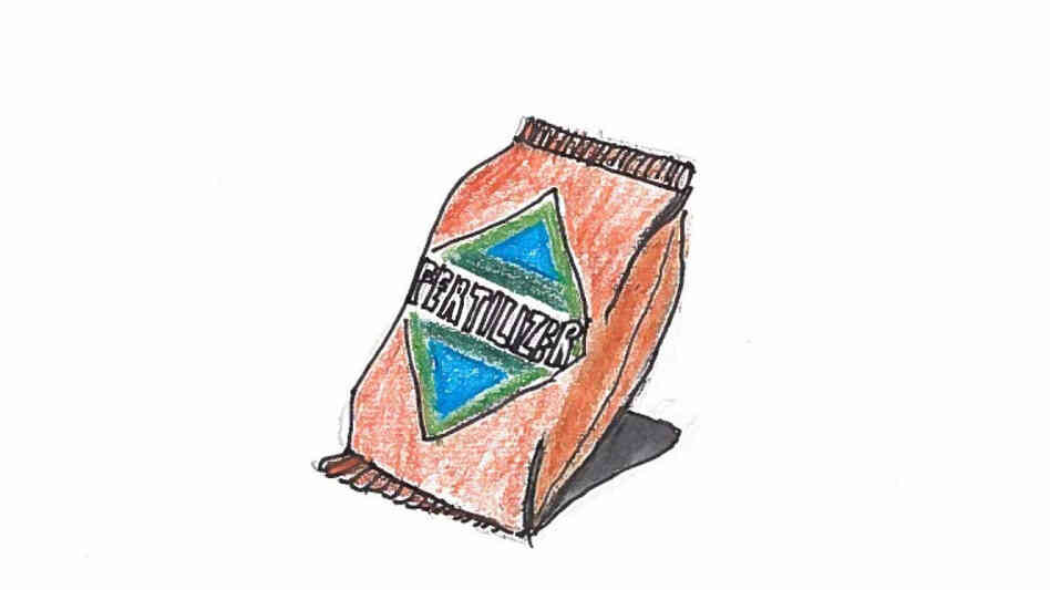 Bag of fertilizer Bag of fertilizer