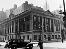 Seen here in 1935, the building that housed Manhattan's Democratic Party, known as Tammany Hall, still stands today. Seen here in 1935, the building that housed Manhattan's Democratic Party, known as Tammany Hall, still stands today.