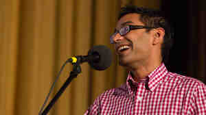 Farhad Manjoo at the Castro Theatre in San Francisco.