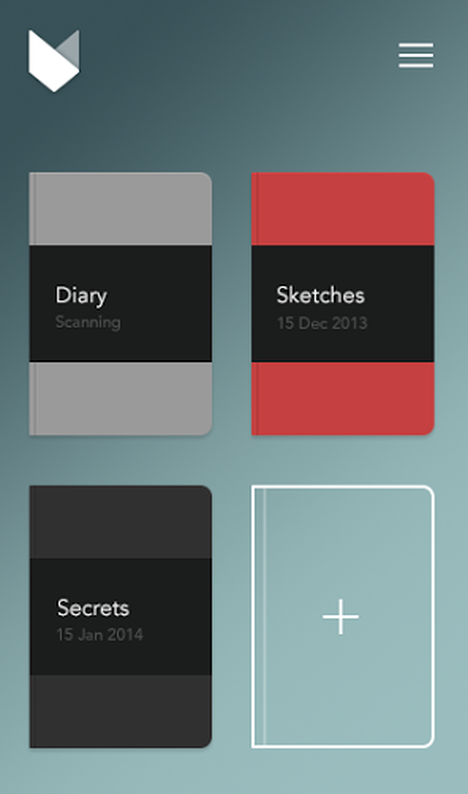 The Mod app organizes each handwritten notebook you digitize. Or you can store your notebooks in Evernote or Dropbox. The Mod app organizes each handwritten notebook you digitize. Or you can store your notebooks in Evernote or Dropbox.