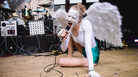 With a Bjork-like voice and a heart-breaking vibe out of The Sundays, Kristal and Jonny Boy's set at Cedar Street Courtyard was enthralling performance art. With a Bjork-like voice and a heart-breaking vibe out of The Sundays, Kristal and Jonny Boy's set at Cedar Street Courtyard was enthralling performance art.