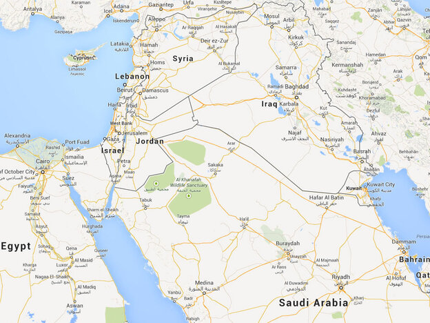 Saudi shipments must pass through Jordan to reach Syria's southern border.