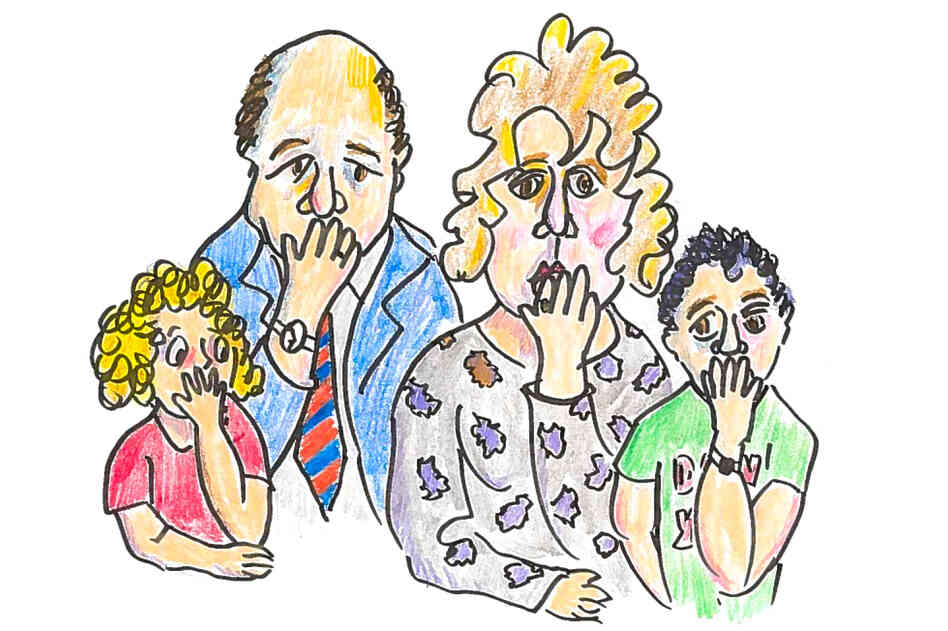 Yawn, and your family yawns with you. Yawn, and your family yawns with you.