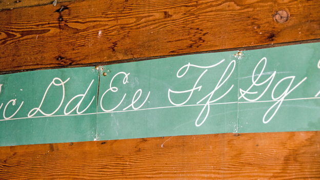 Loops And Swirls: You might have the best cursive handwriting in the land, but your kids probably don't. Does learning to write in cursive help kids' brains grow? (Image credit: iStockphoto)