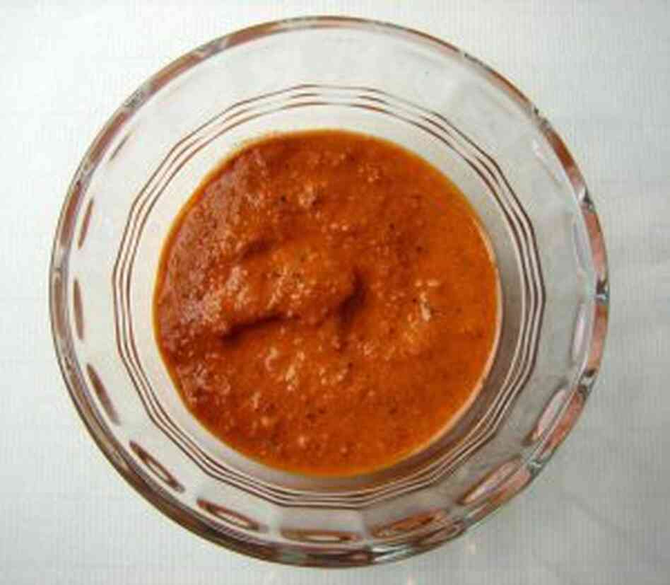 Pecan And Red Pepper Sauce Pecan And Red Pepper Sauce
