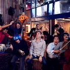 Members of the Silk Road Ensemble, founded by cellist Yo-Yo Ma, perform together at the ACME Studio in Brooklyn, New York in October 2013. Members of the Silk Road Ensemble, founded by cellist Yo-Yo Ma, perform together at the ACME Studio in Brooklyn, New York in October 2013.