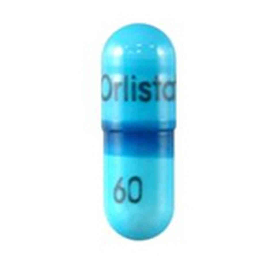 Here's an authentic capsule of alli, with a blue tamper-evident band around the middle. Here's an authentic capsule of alli, with a blue tamper-evident band around the middle.