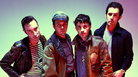 Black Lips' latest album is Underneath the Rainbow. Left to right: Jared Swilley, Joe Bradley, Cole Alexander, Ian St. Pé. Black Lips' latest album is Underneath the Rainbow. Left to right: Jared Swilley, Joe Bradley, Cole Alexander, Ian St. Pé.