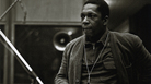 John Coltrane during the recording of A Love Supreme in December 1964. John Coltrane during the recording of A Love Supreme in December 1964.