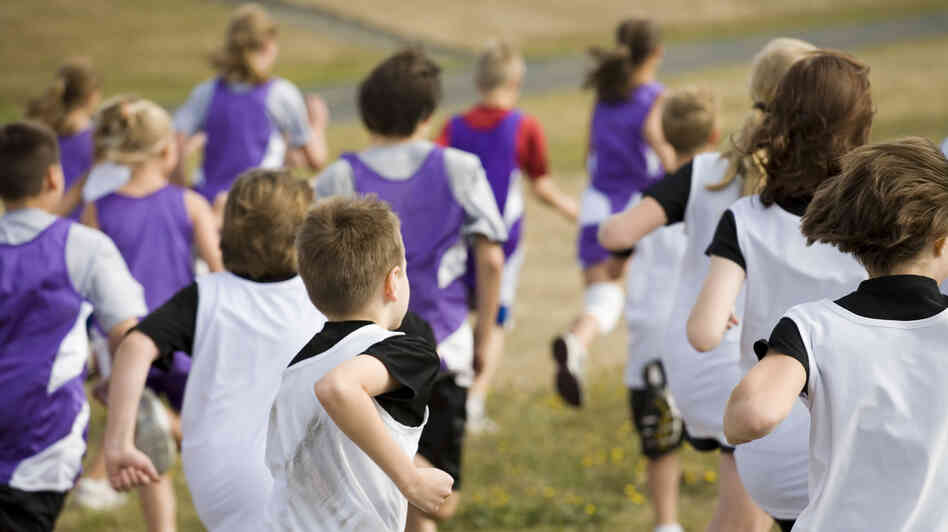 Getting kids to exercise regularly and eat right can reduce their risk of heart disease down the road. Getting kids to exercise regularly and eat right can reduce their risk of heart disease down the road.