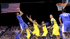 Kentucky's James Young pulls up for a shot against the Michigan Wolverines on Sunday. Kentucky's James Young pulls up for a shot against the Michigan Wolverines on Sunday.