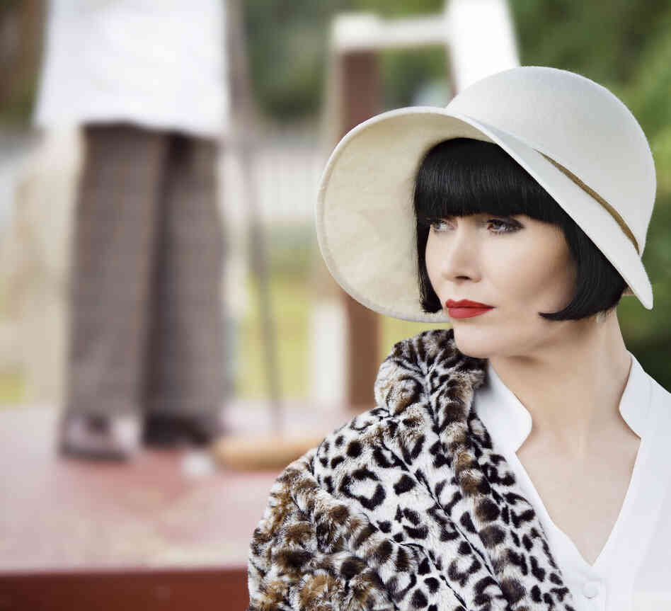 A new hat can cheer even an experienced actress, says Essie Davis. A new hat can cheer even an experienced actress, says Essie Davis.