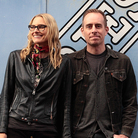 Aimee Mann and Ted Leo of The Both, whose self-titled debut album comes out April 15. Aimee Mann and Ted Leo of The Both, whose self-titled debut album comes out April 15.